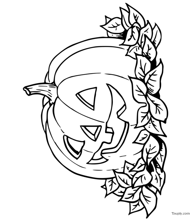 coloriage-citrouille Page 11