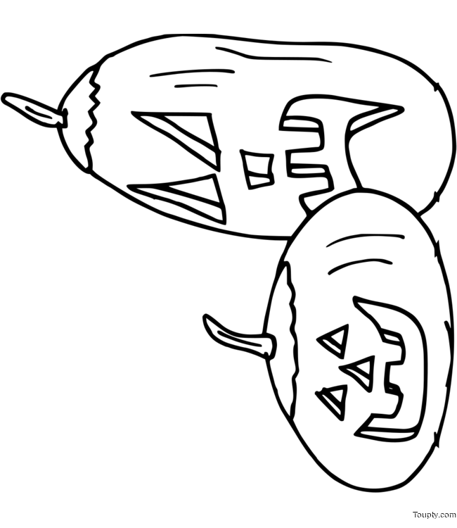 coloriage-citrouille Page 14
