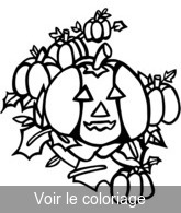 Coloriage Citrouille Halloween | Toupty.com