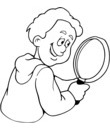 Loupe pour science naturelle