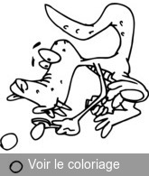 coloriage crocodile rigolo qui fait des bulles