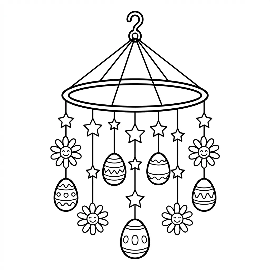 coloriage-decoration-paques Page 14