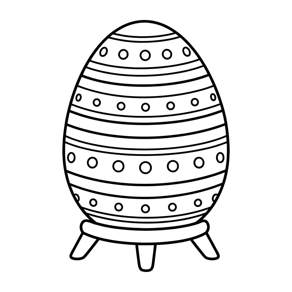 coloriage-decoration-paques Page 4