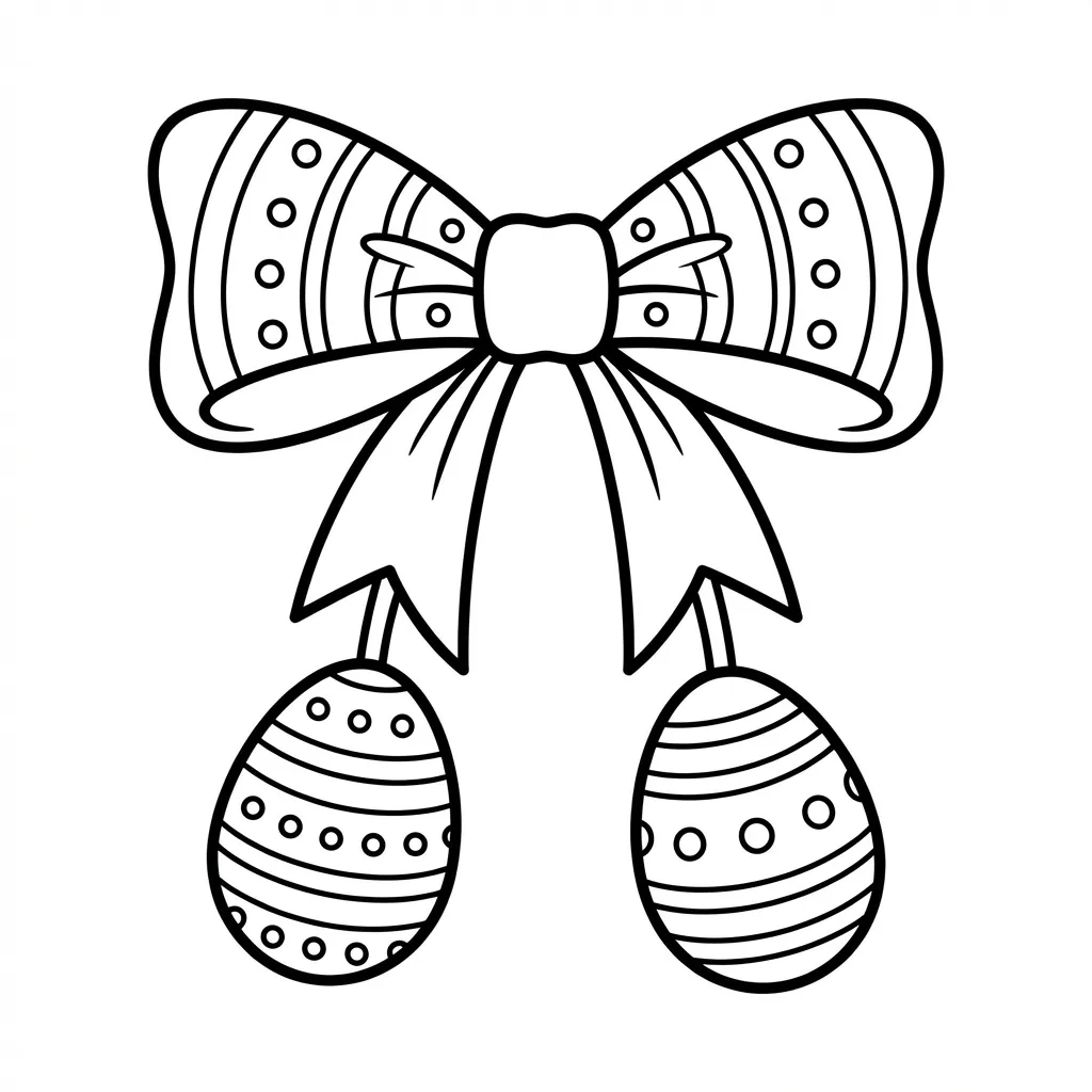 coloriage-decoration-paques Page 6