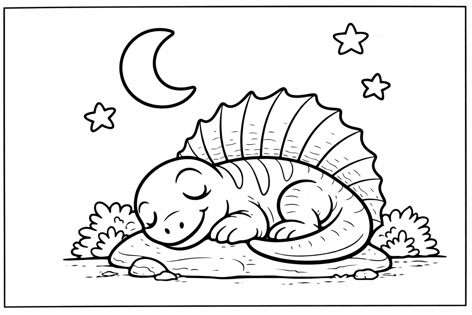 coloriage-dimetrodon Page 15