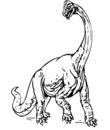 dinosaure géant brachiosaure herbivore