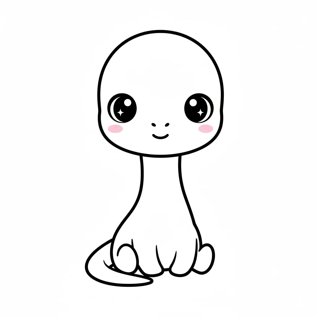 coloriage-diplodocus Page 1