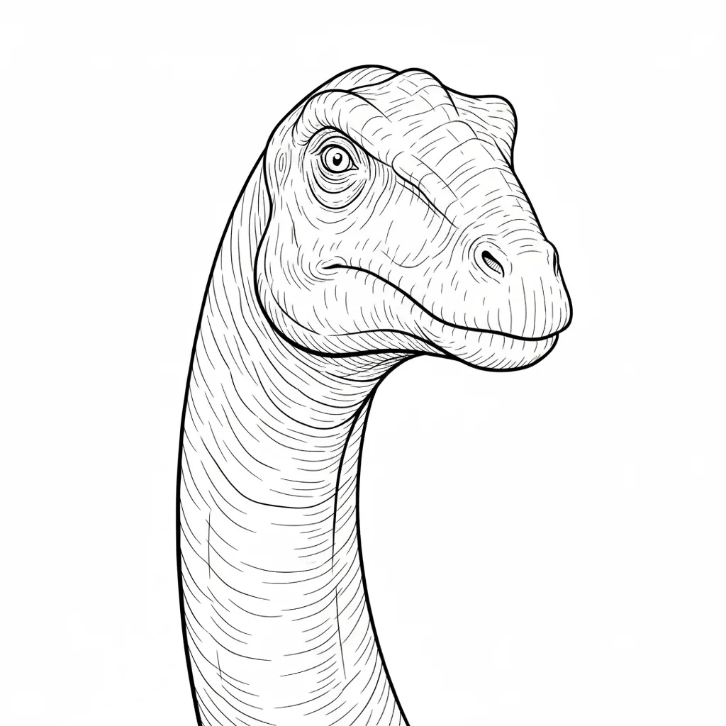coloriage-diplodocus Page 11