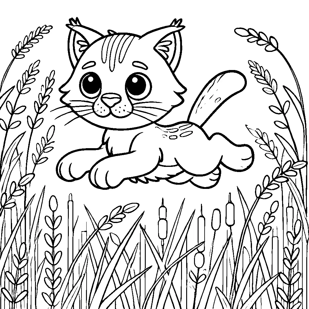 coloriage-felin Page 20