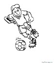 coloriage foot