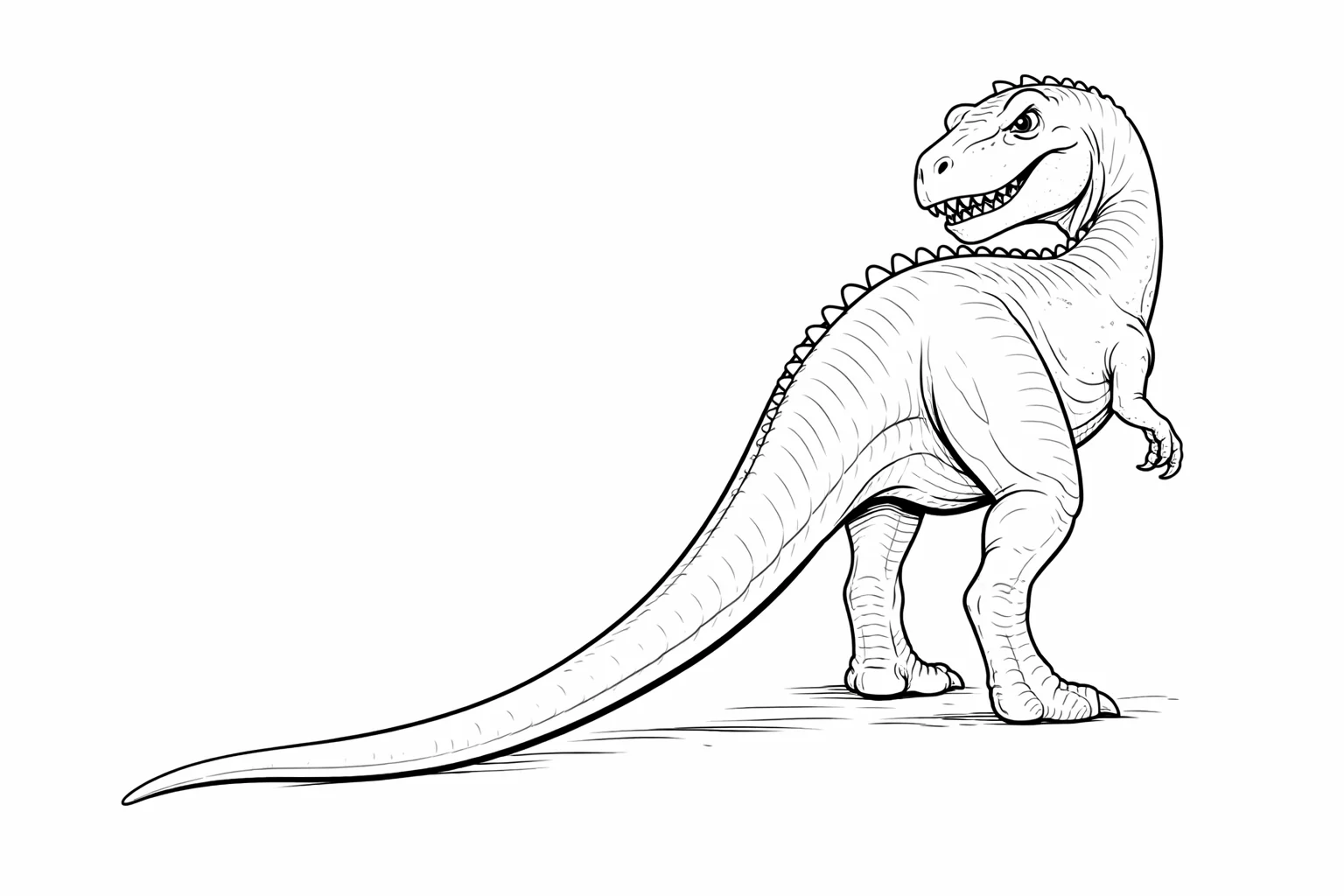 coloriage-giganotosaurus Page 14