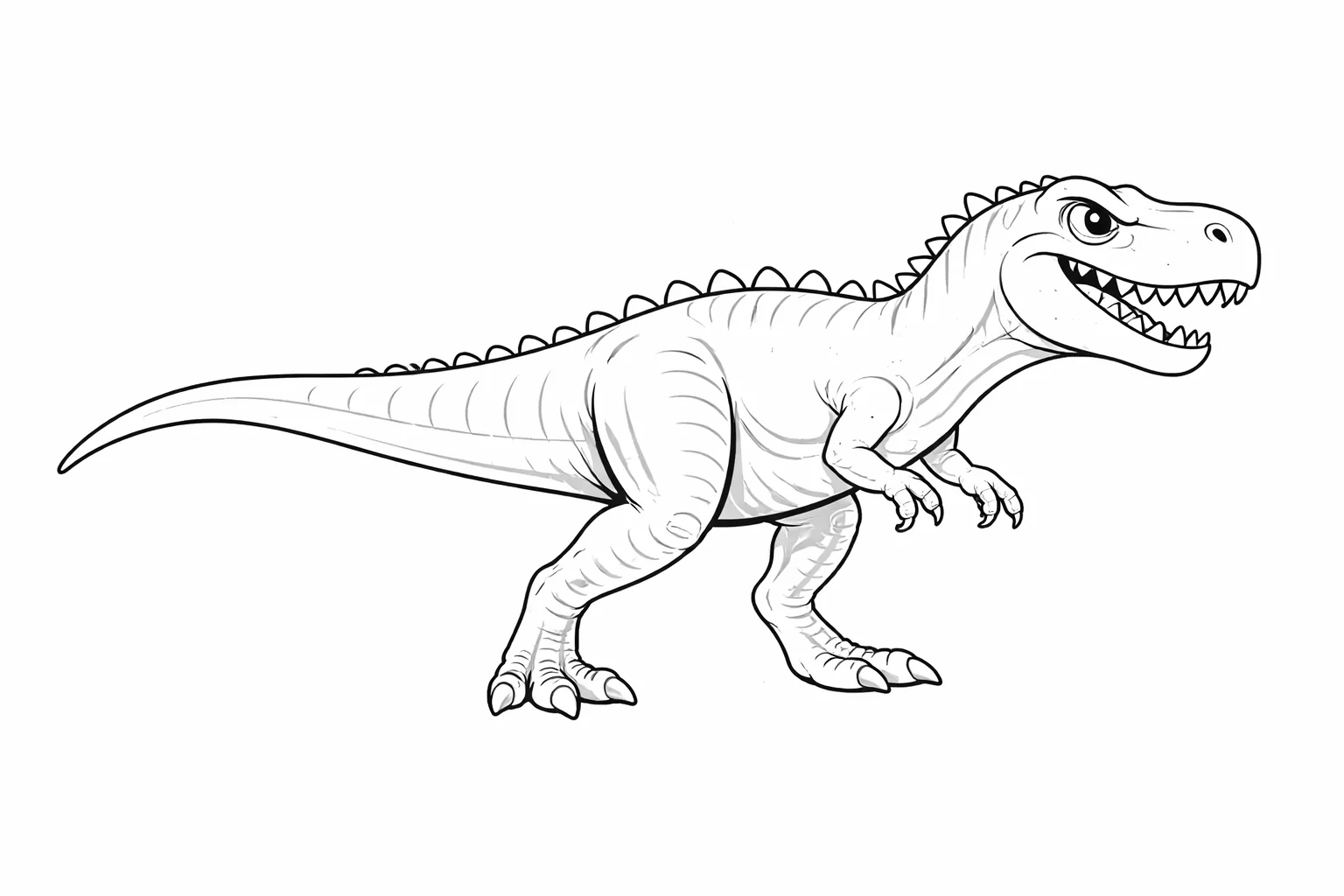 coloriage-giganotosaurus Page 9