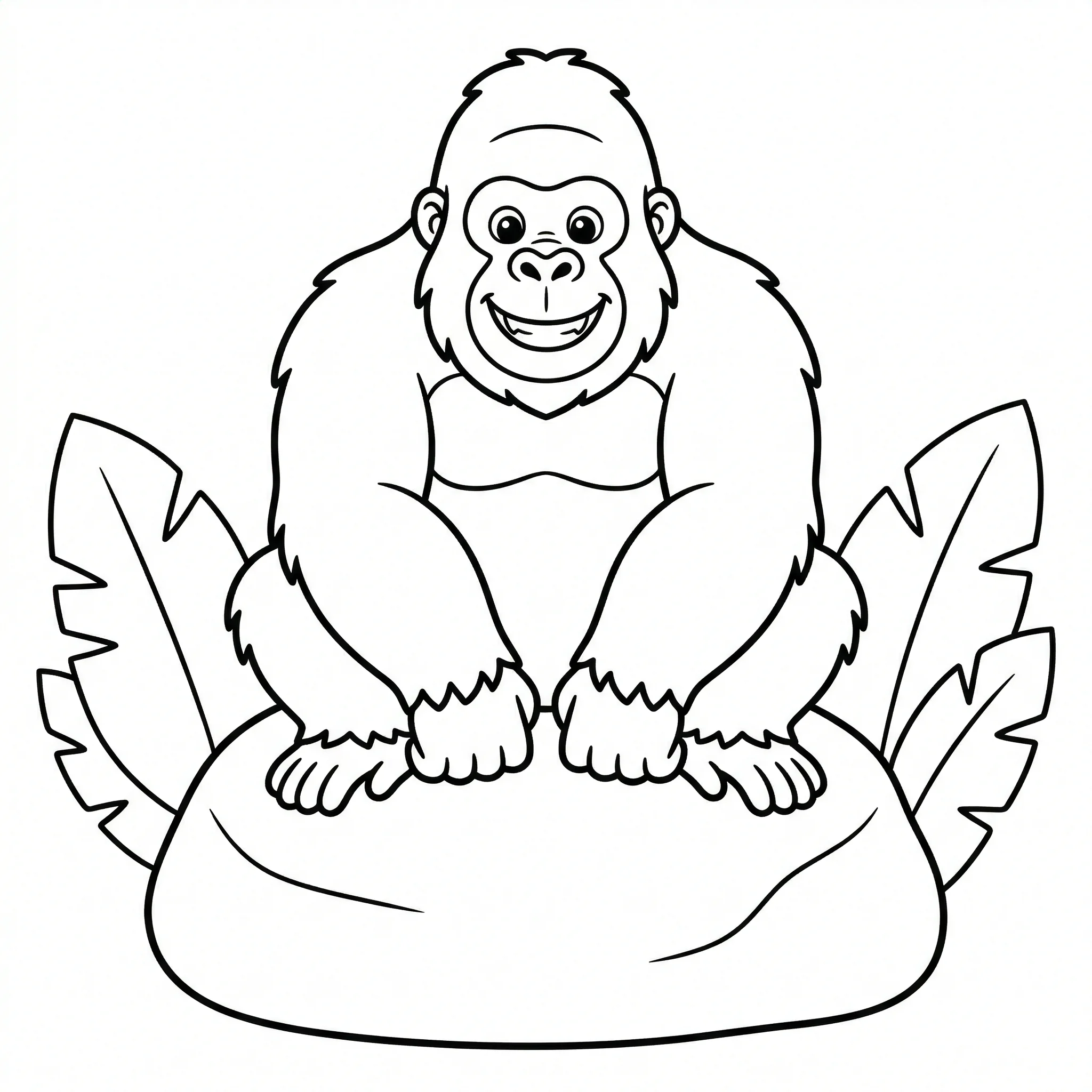 coloriage-gigantopitheque Page 6