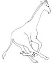 girafe dessin gratuit a imprimer