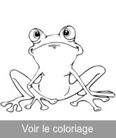 imprimer coloriage grenouille