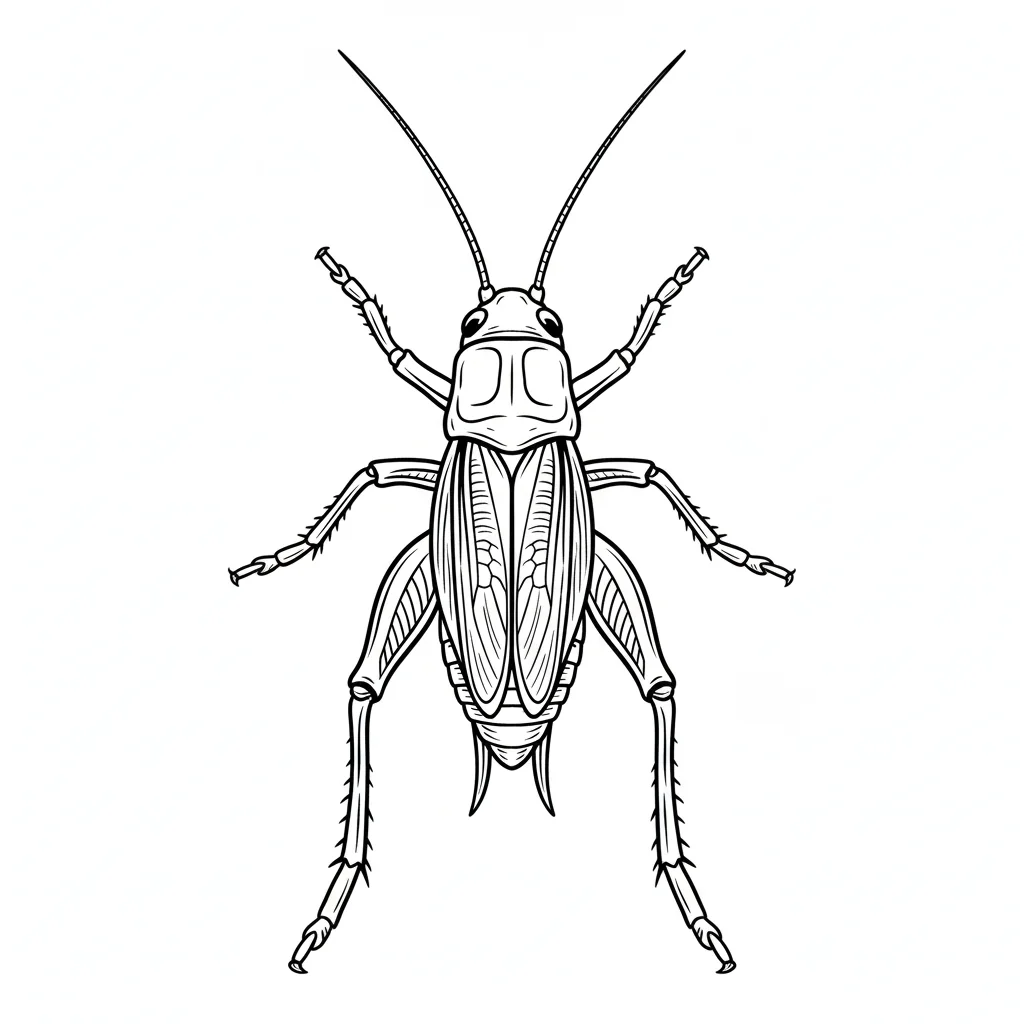 coloriage-grillon Page 12