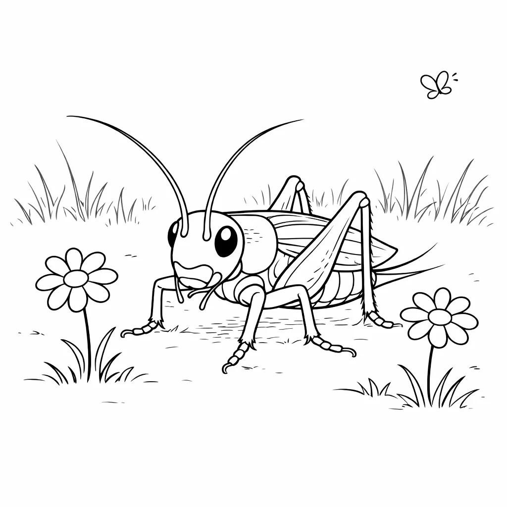 coloriage-grillon Page 15