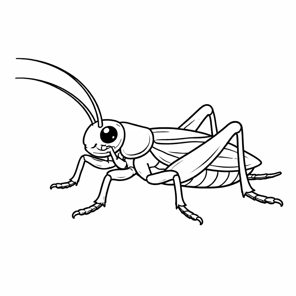 coloriage-grillon Page 3