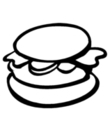 dessin de hamburger