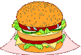 coloriage hamburger