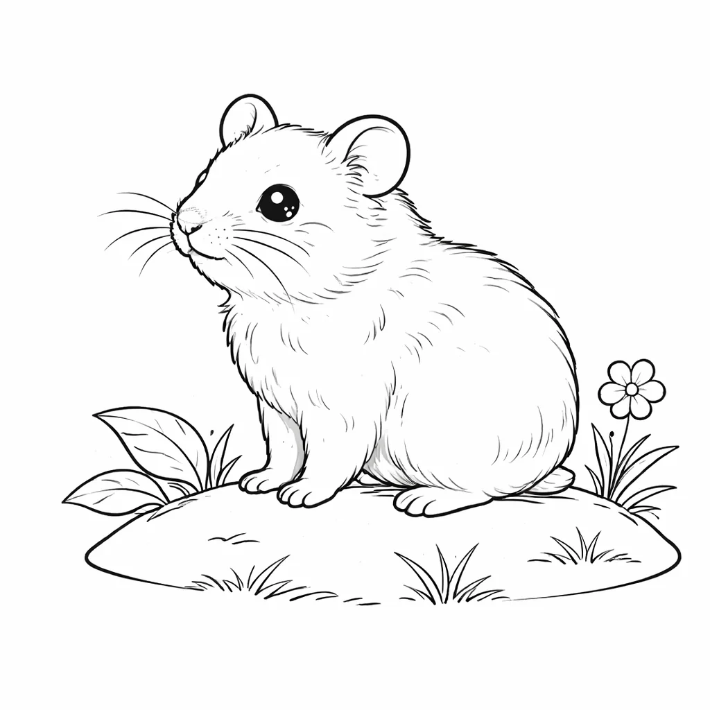 coloriage-hamster Page 11