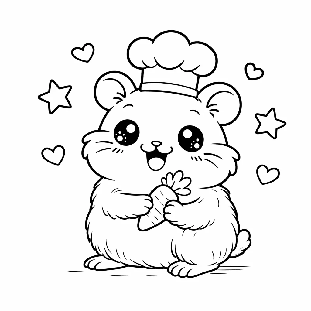 coloriage-hamster Page 13