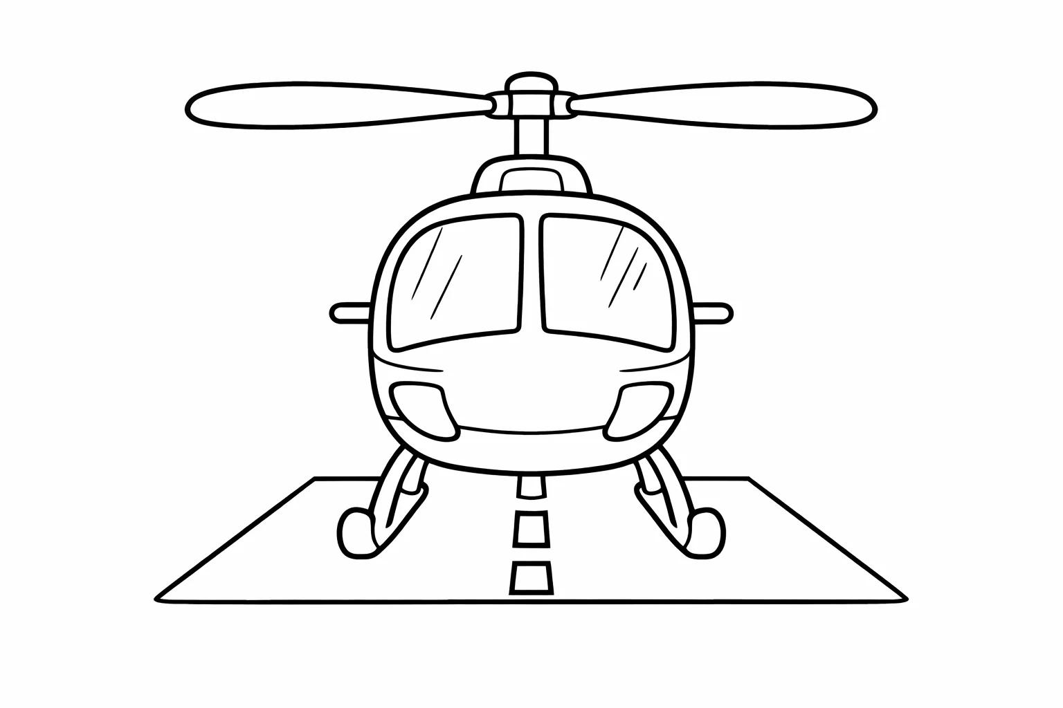 coloriage-helicoptere Page 7