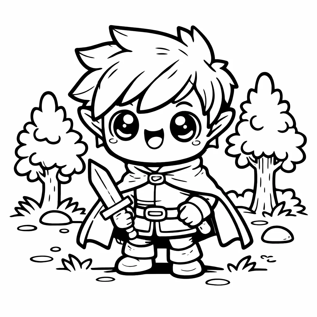 coloriage-hytale Page 1