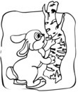 lapin dessin gratuit a imprimer