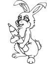  image lapin a colorier