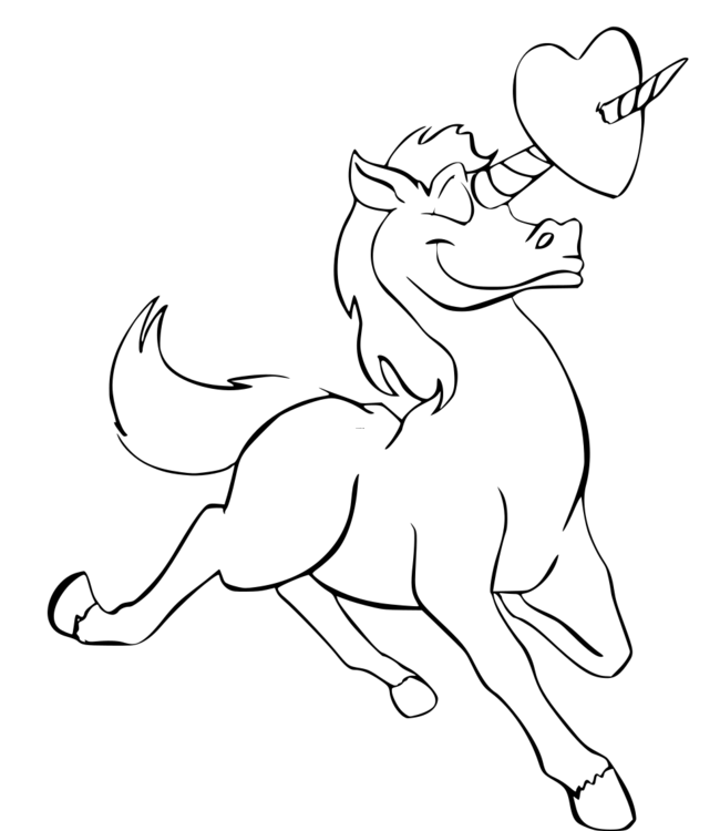 coloriage-licorne Page 3