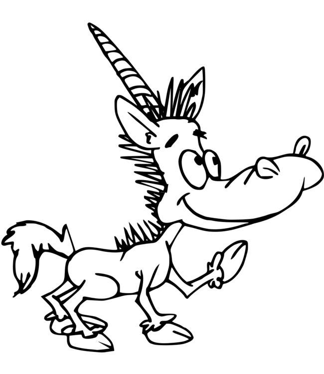coloriage-licorne Page 6
