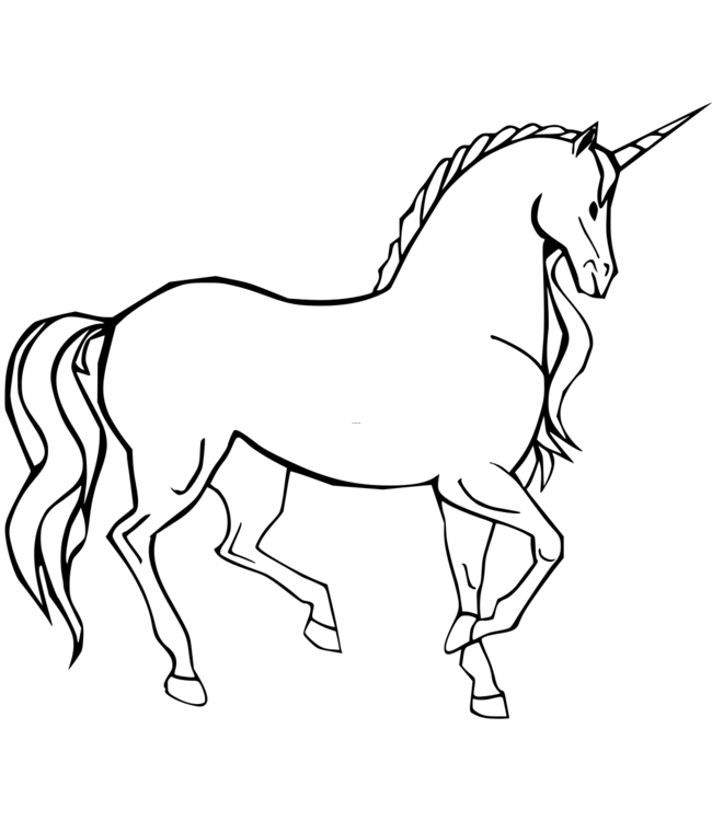 coloriage-licorne Page 8