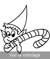 Coloriage Petit Lutin | Toupty.com