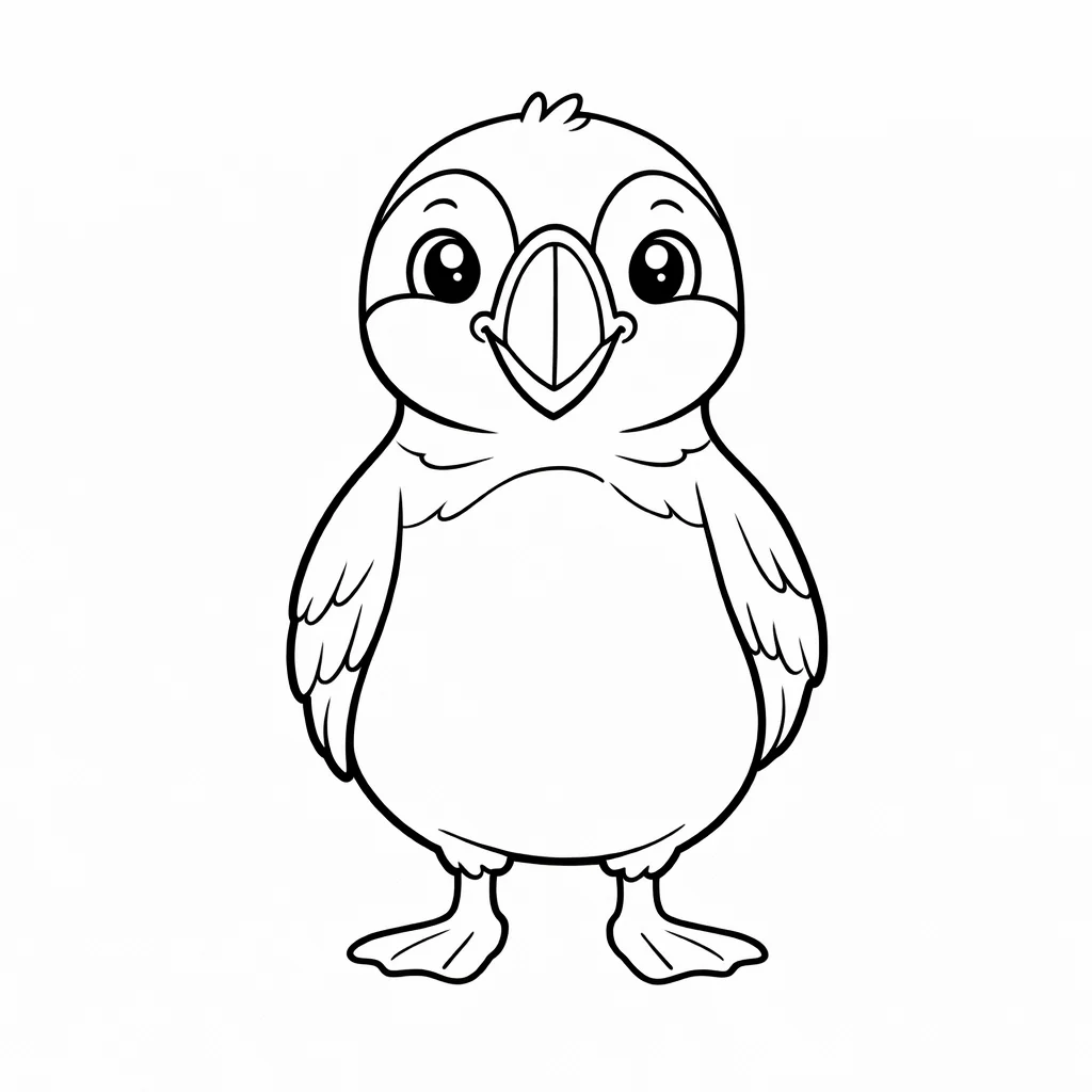 coloriage-macareux Page 15