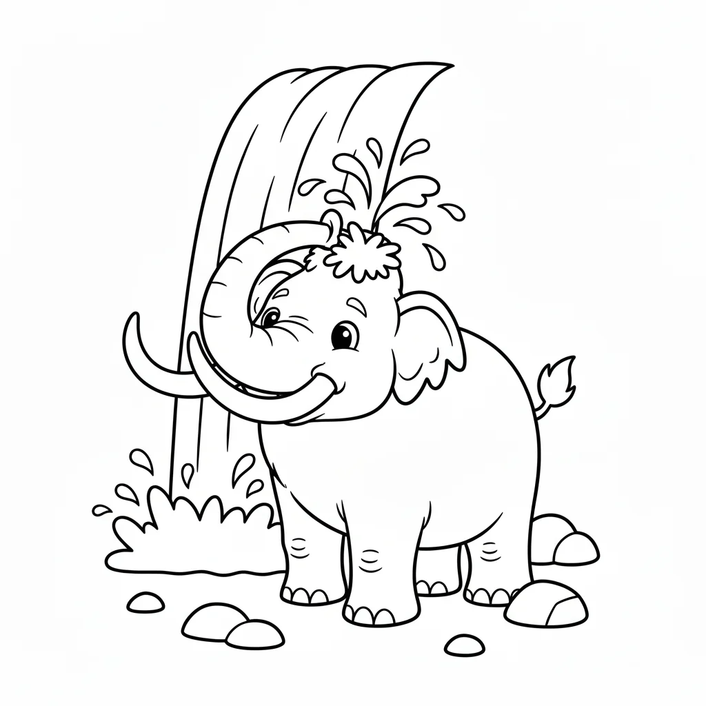 coloriage-mamouth Page 10