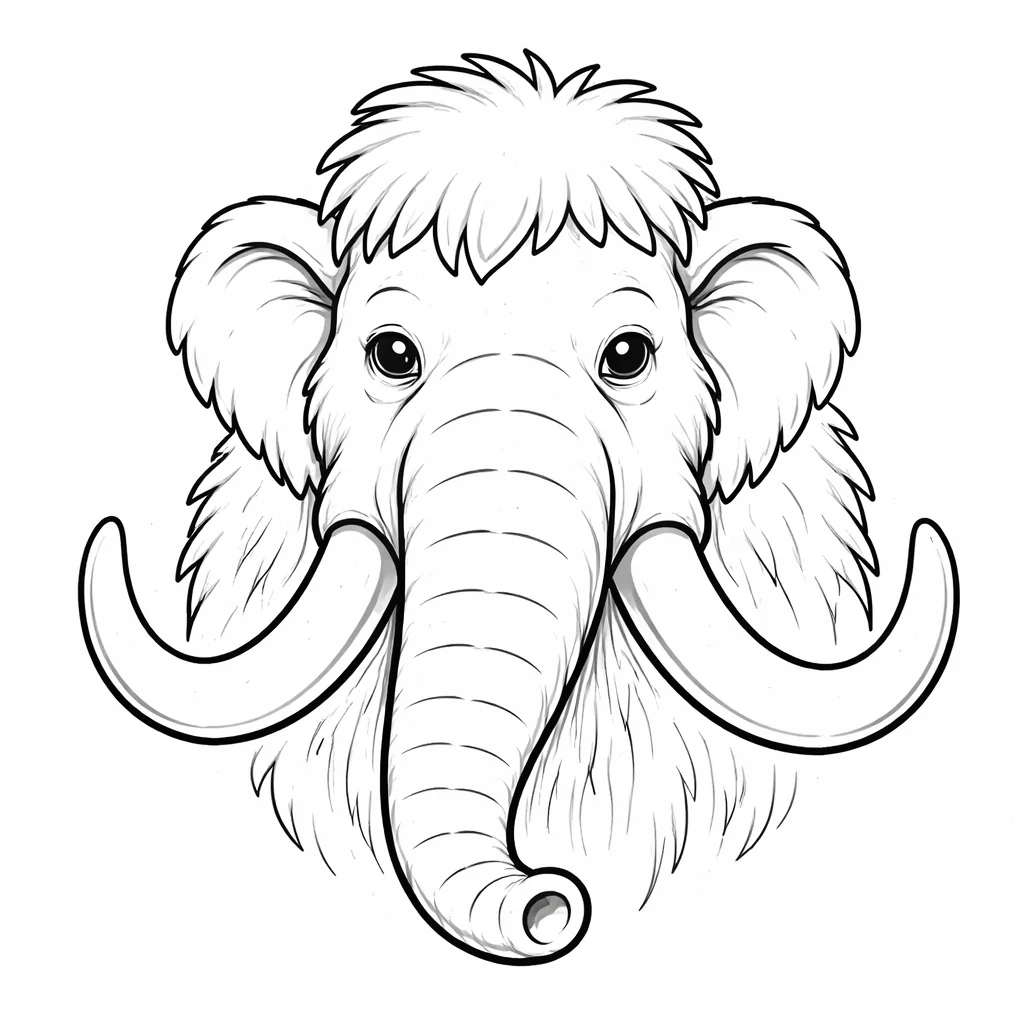 coloriage-mamouth Page 11