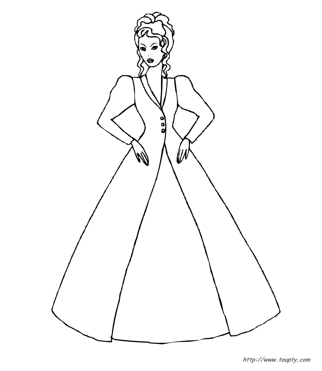 Coloriage Mannequin