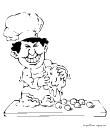 master chef coloriage