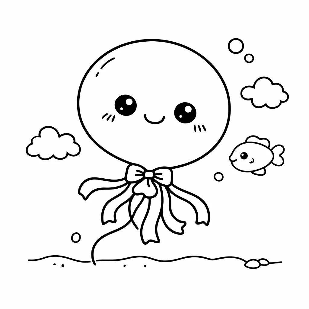 coloriage-meduse Page 13