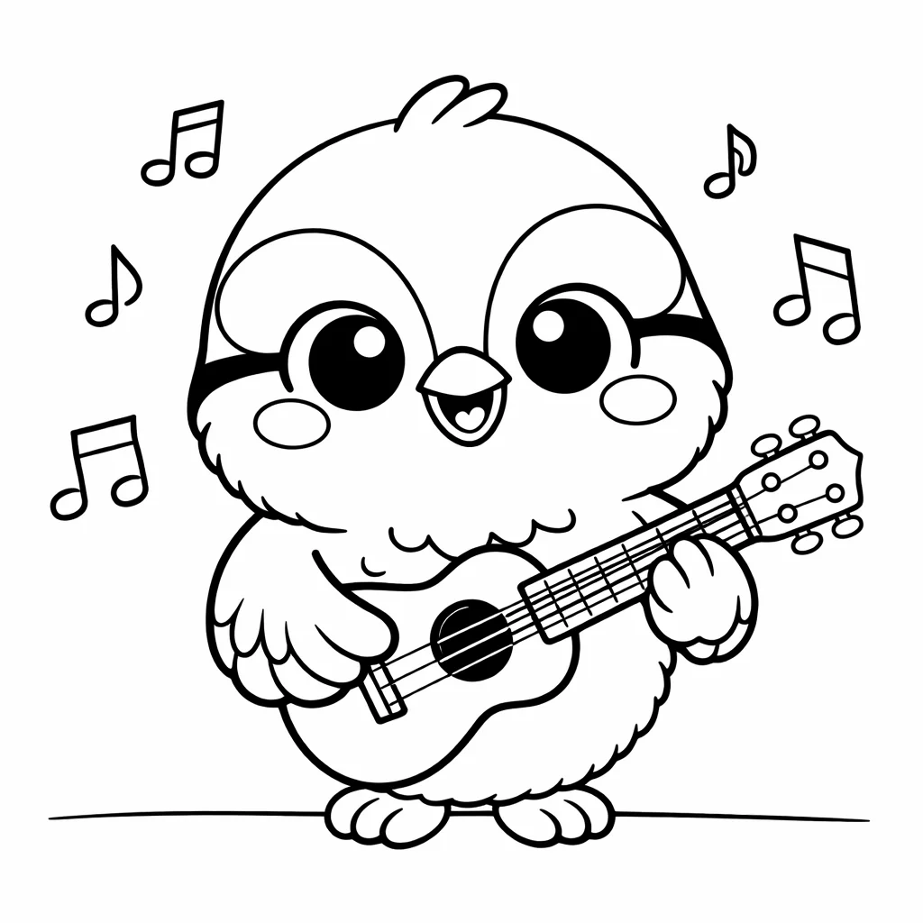 coloriage-mesange Page 10