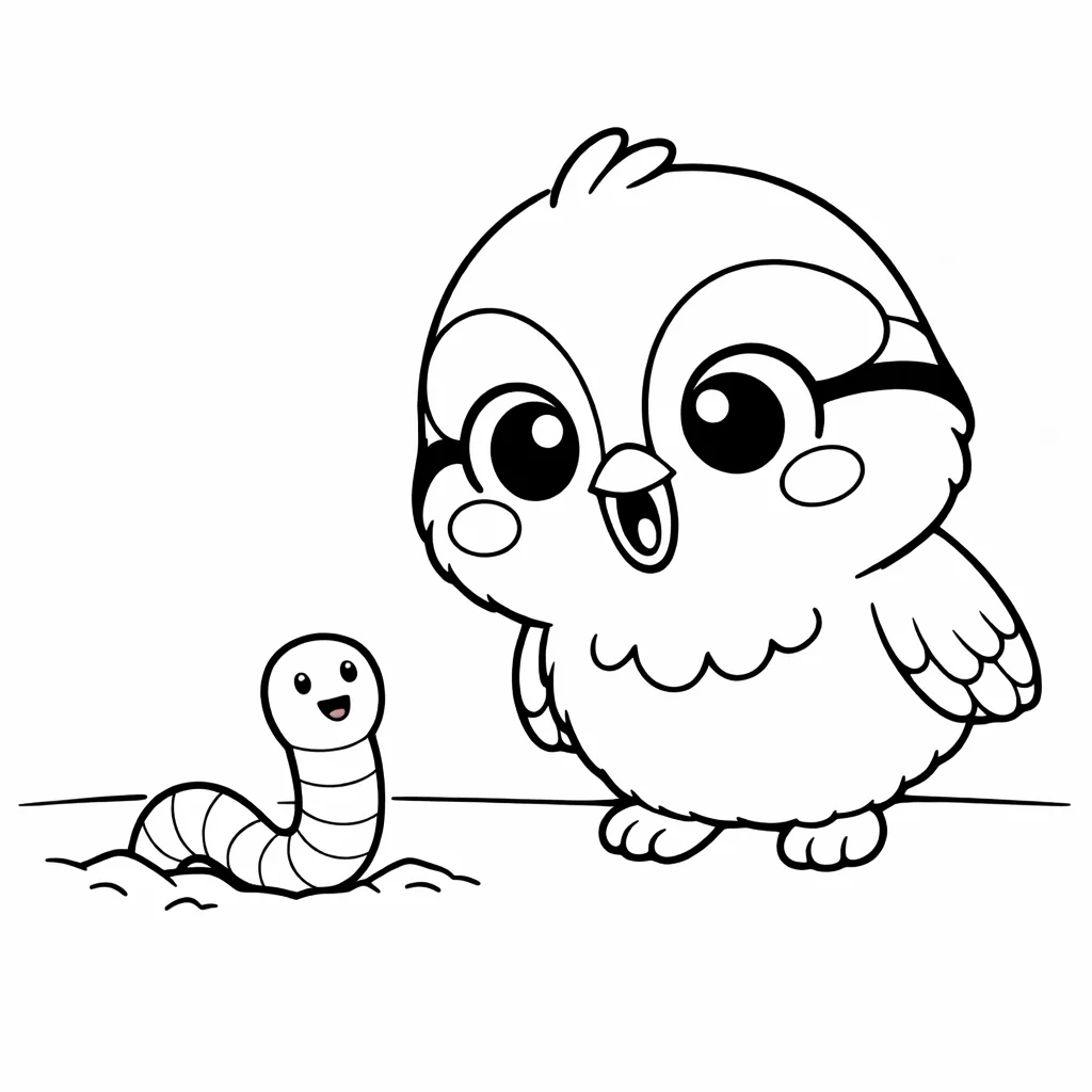 coloriage-mesange Page 9