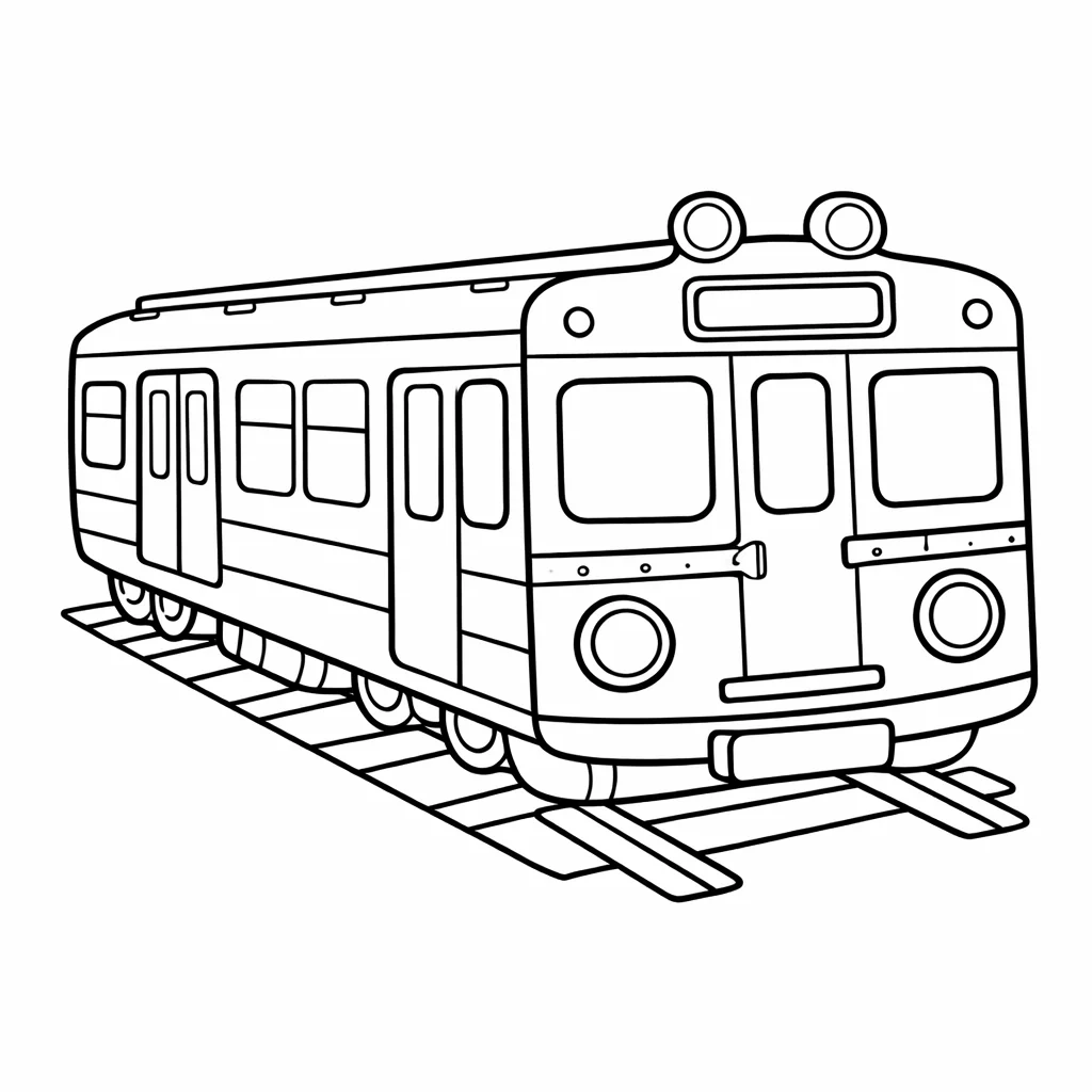 coloriage-metro Page 10