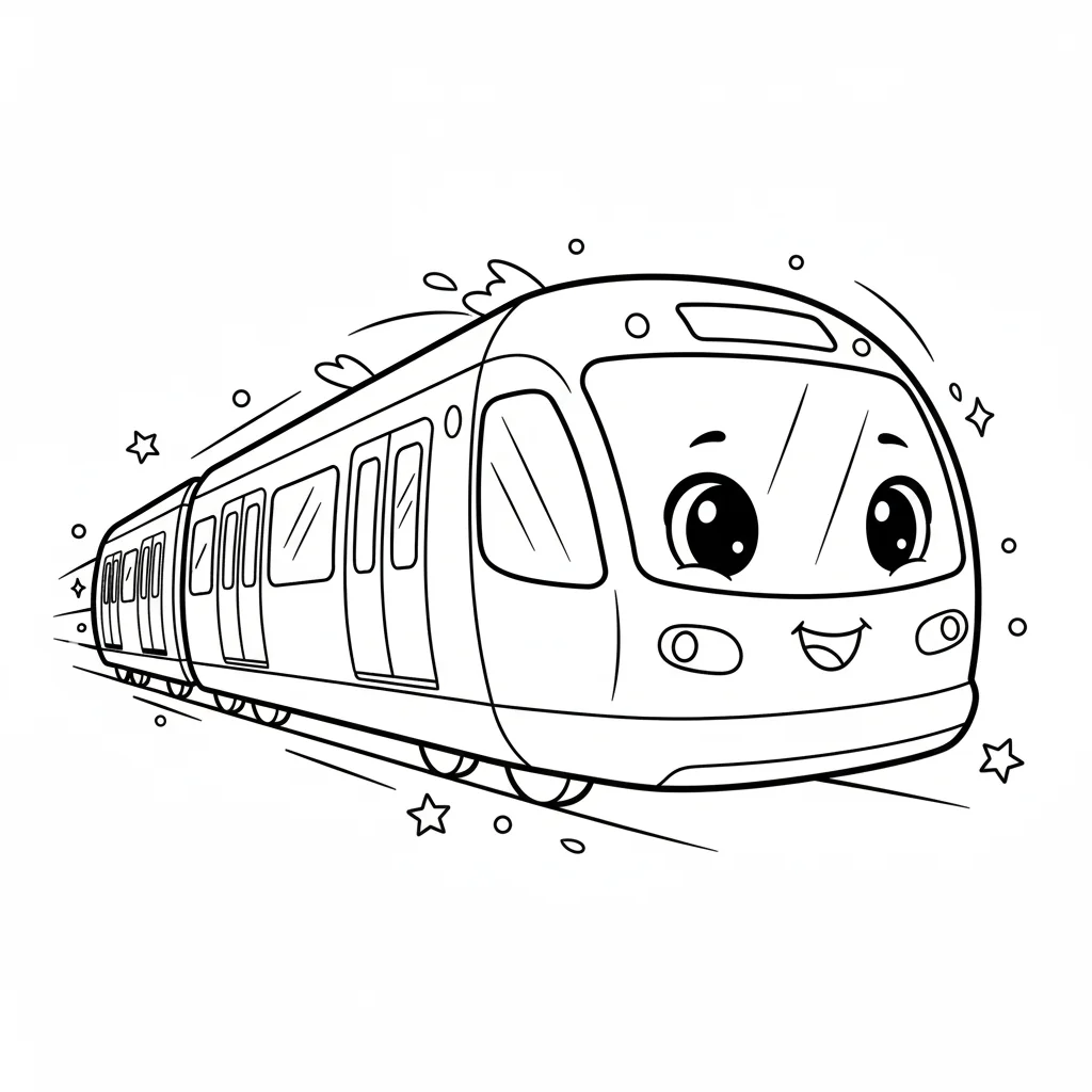 coloriage-metro Page 16