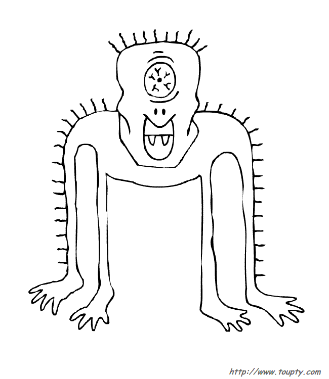 coloriage-monstre Page 17