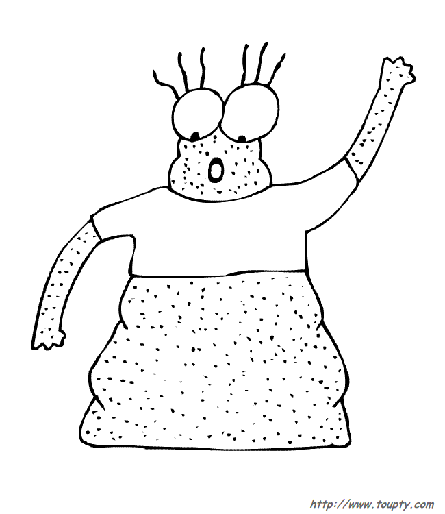 coloriage-monstre Page 2