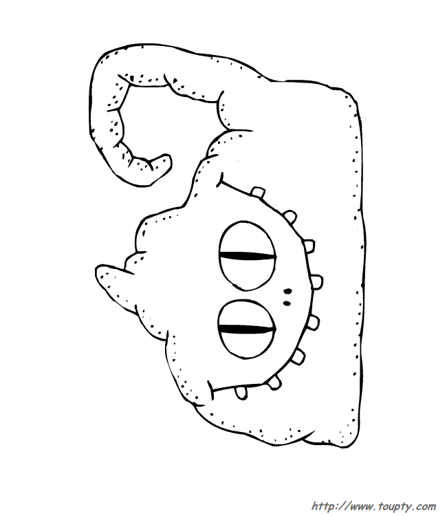 coloriage-monstre Page 8