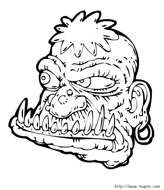 Coloriage de Monstres