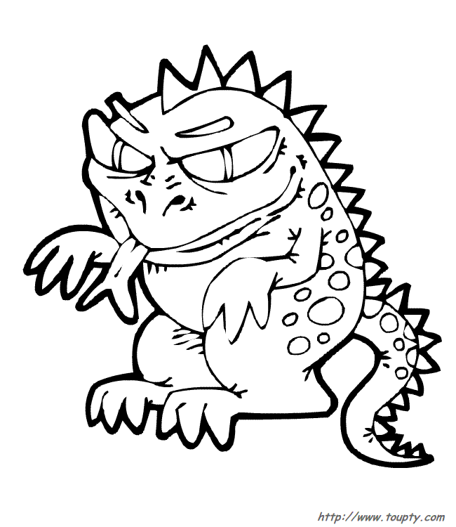 Coloriage de Monstres