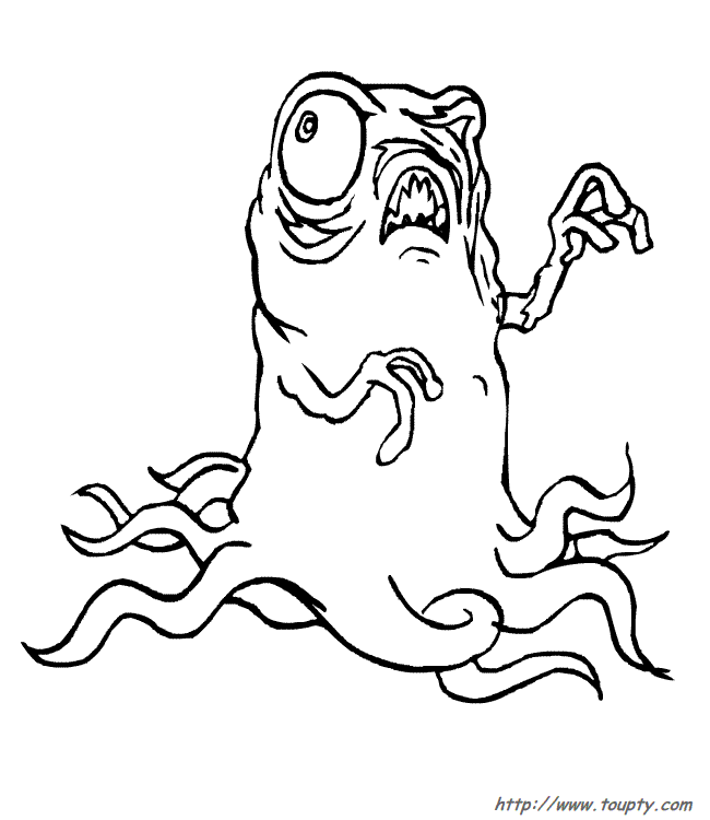 Coloriage de Monstres